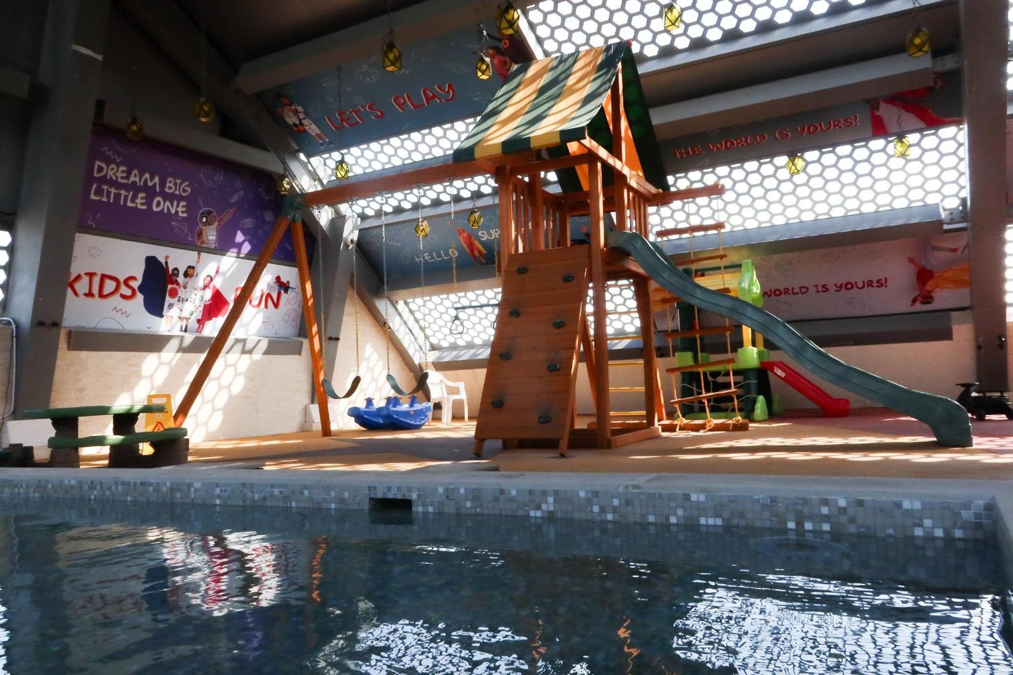 Steigenberger Hotel Doha Exterior foto The children's area